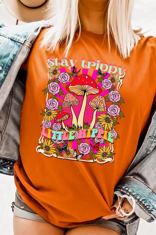 Little Hippie Mushroom Tee