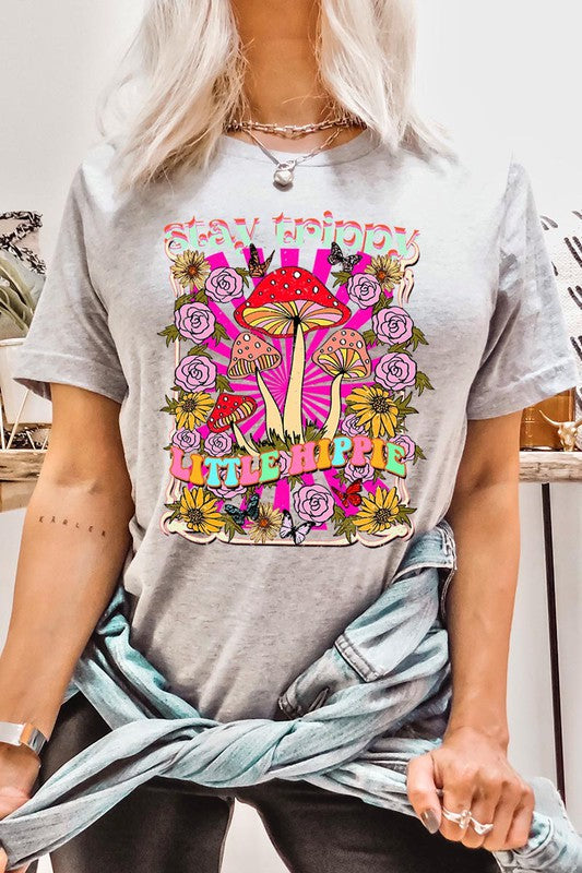 Little Hippie Mushroom Tee