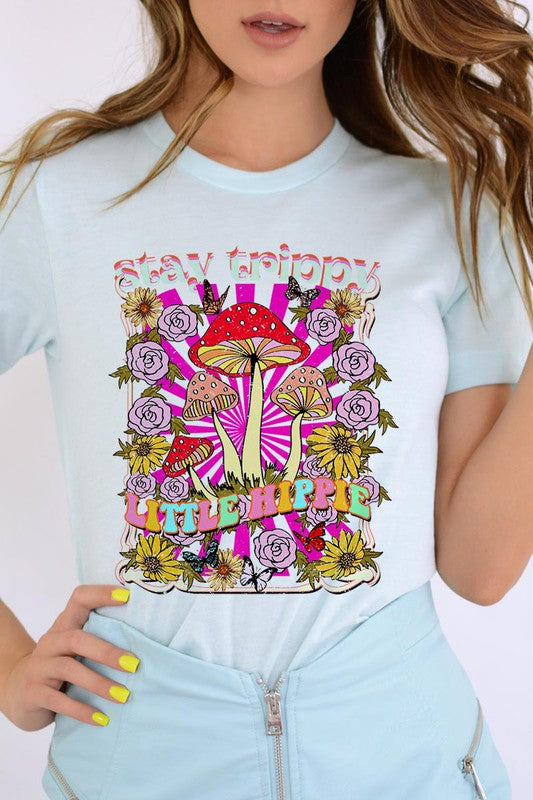 Little Hippie Mushroom Tee
