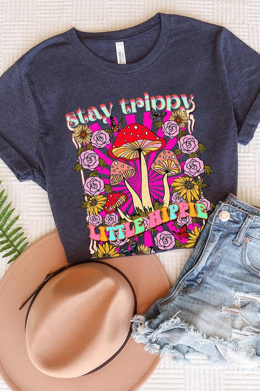Little Hippie Mushroom Tee