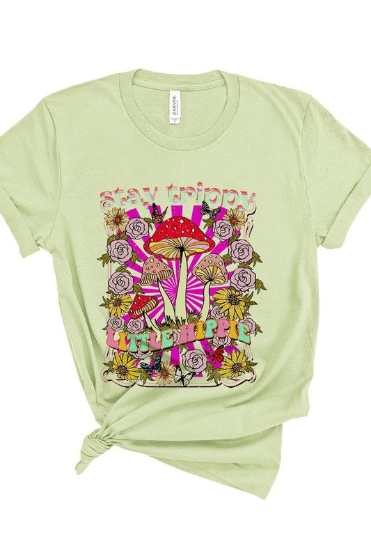 Little Hippie Mushroom Tee