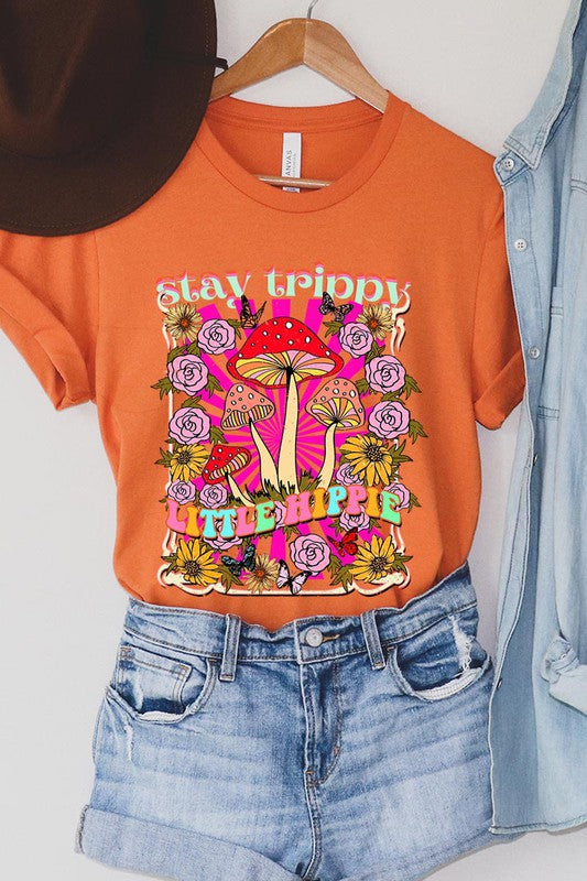 Little Hippie Mushroom Tee