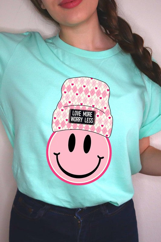 Love More Worry Less Graphic Tee