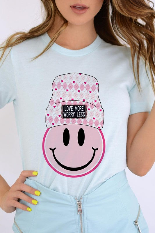 Love More Worry Less Graphic Tee