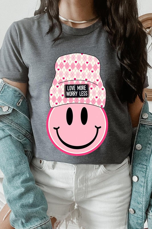 Love More Worry Less Graphic Tee