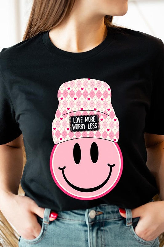 Love More Worry Less Graphic Tee