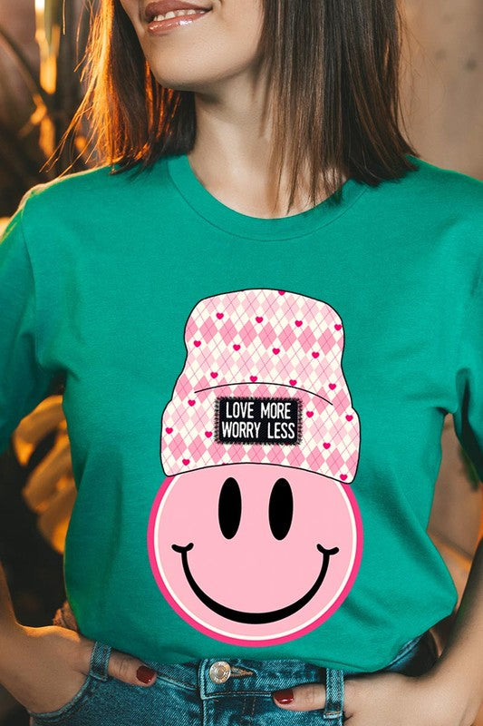 Love More Worry Less Graphic Tee
