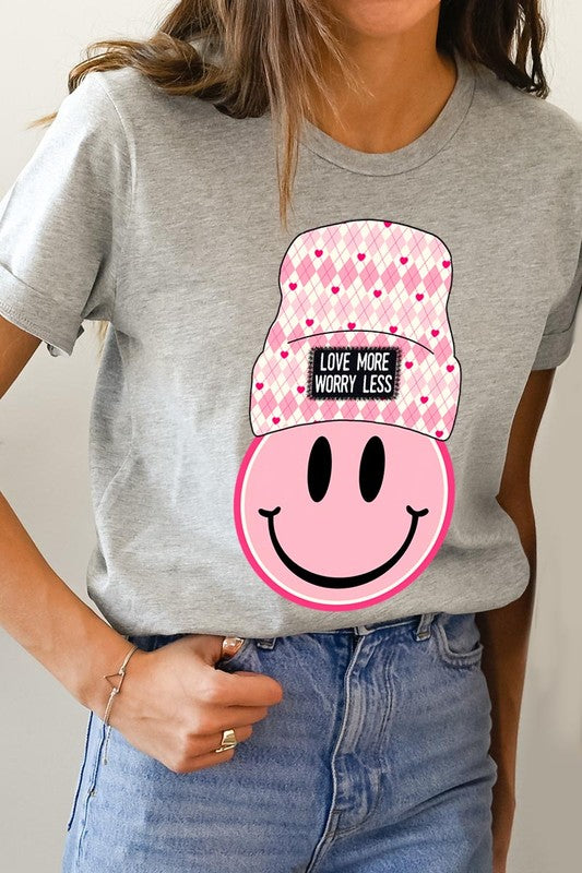 Love More Worry Less Graphic Tee