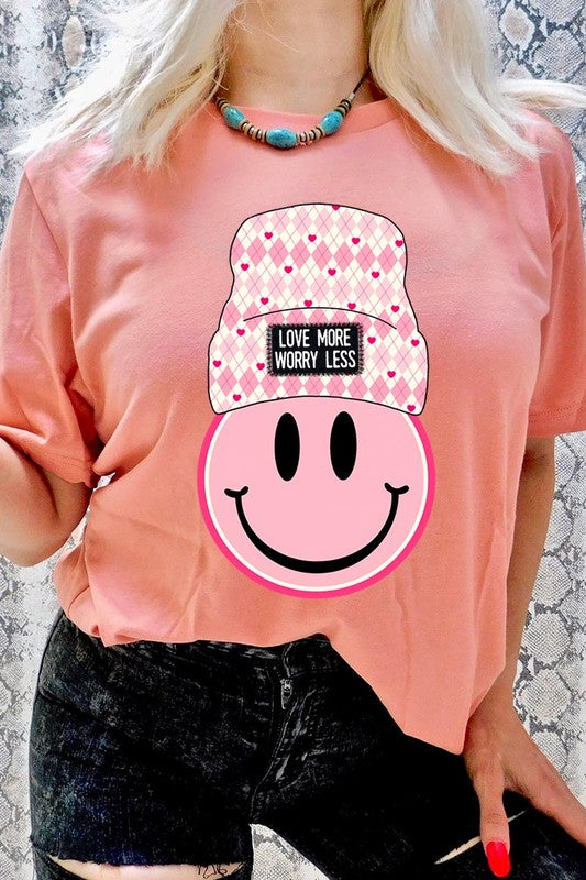 Love More Worry Less Graphic Tee