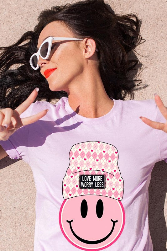 Love More Worry Less Graphic Tee