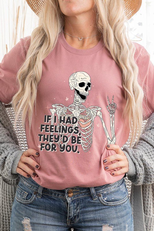 If I Had Feelings Graphic Tee
