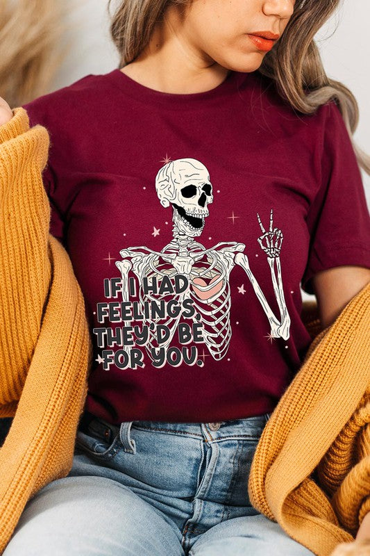 If I Had Feelings Graphic Tee